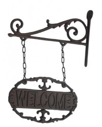 Uithangbord "Welcome"